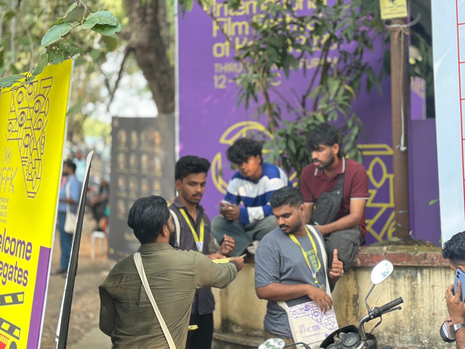 IFFK Pamphlet Distribution
